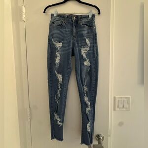 KanCan distressed Blue Jeans